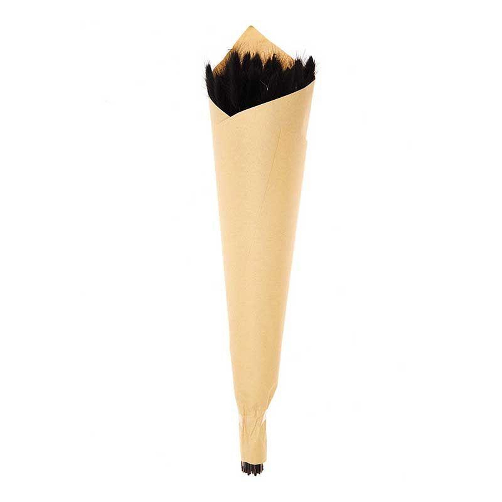 Voir la diapositive 2 : RICO DESIGN Lagurus séchés noir - 45 cm