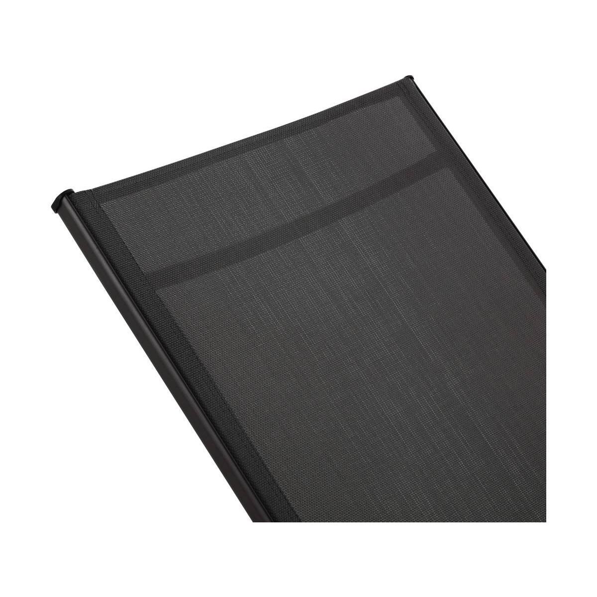 Habitat et Jardin Lot de 2 Bains de soleil en métal  Farniente - Gris