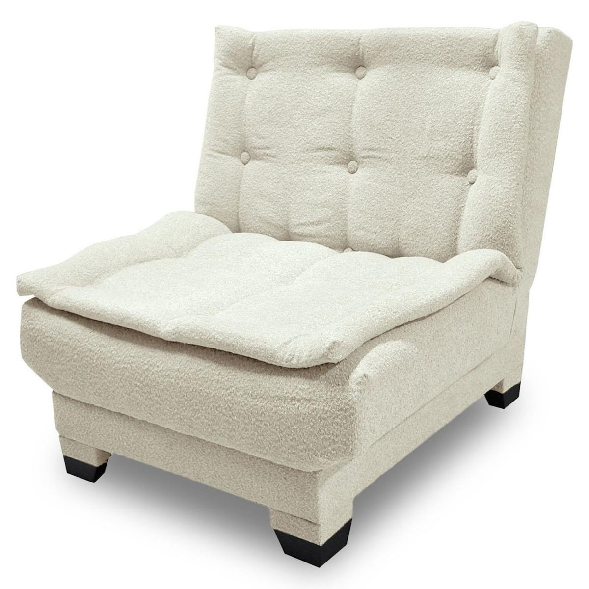 Paris Prix Fauteuil Convertible en Banquette  Raul  85cm Beige