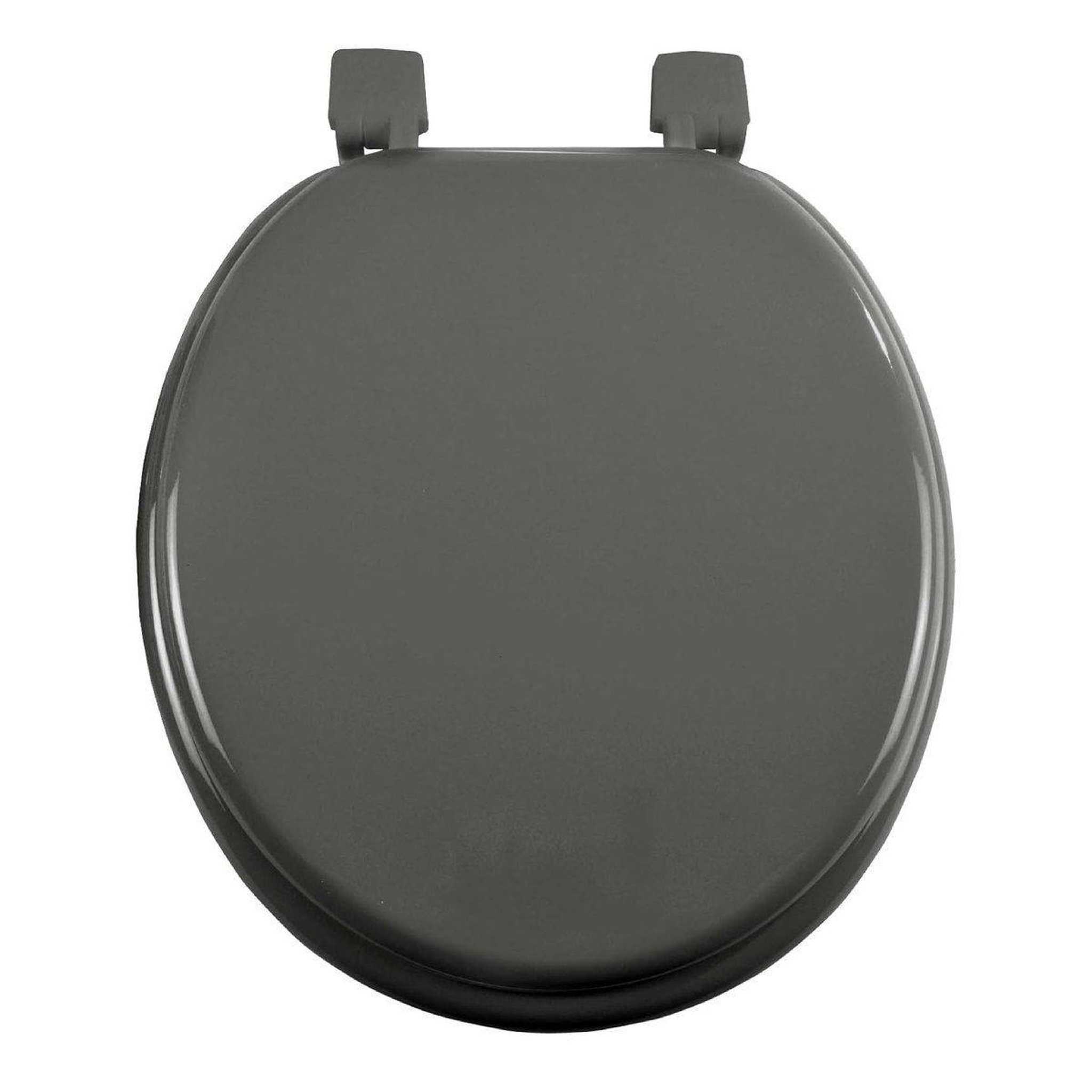 Douceur d'Intérieur Abattant wc uni  vitamine ii  37cm anthracite