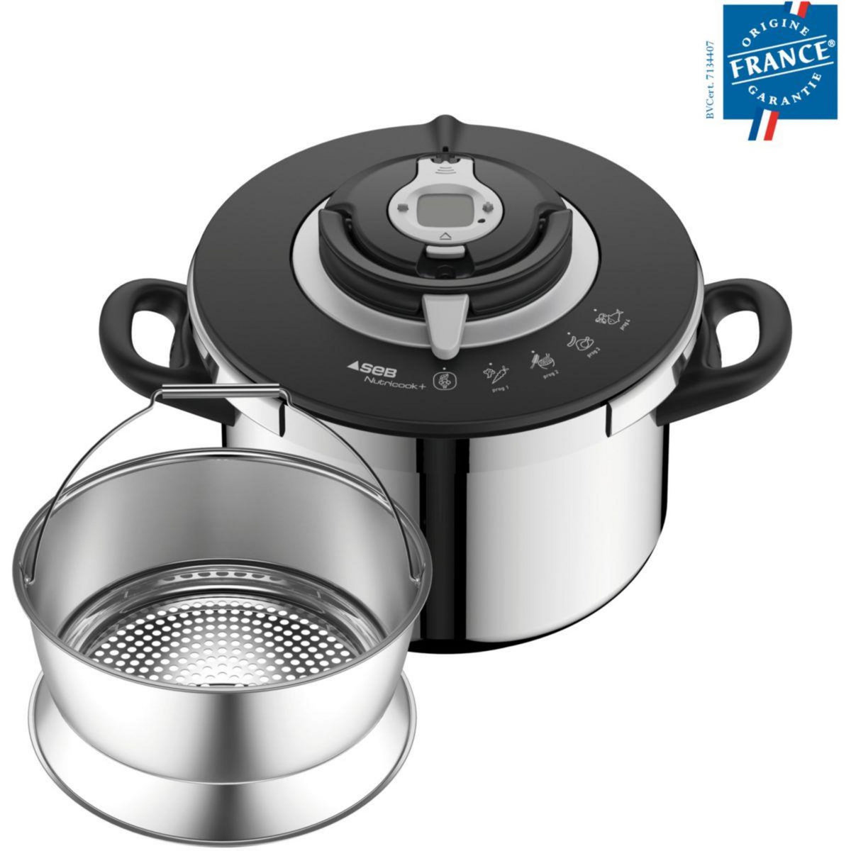 SEB Autocuiseur Nutricook 6 L inox induction P4220705