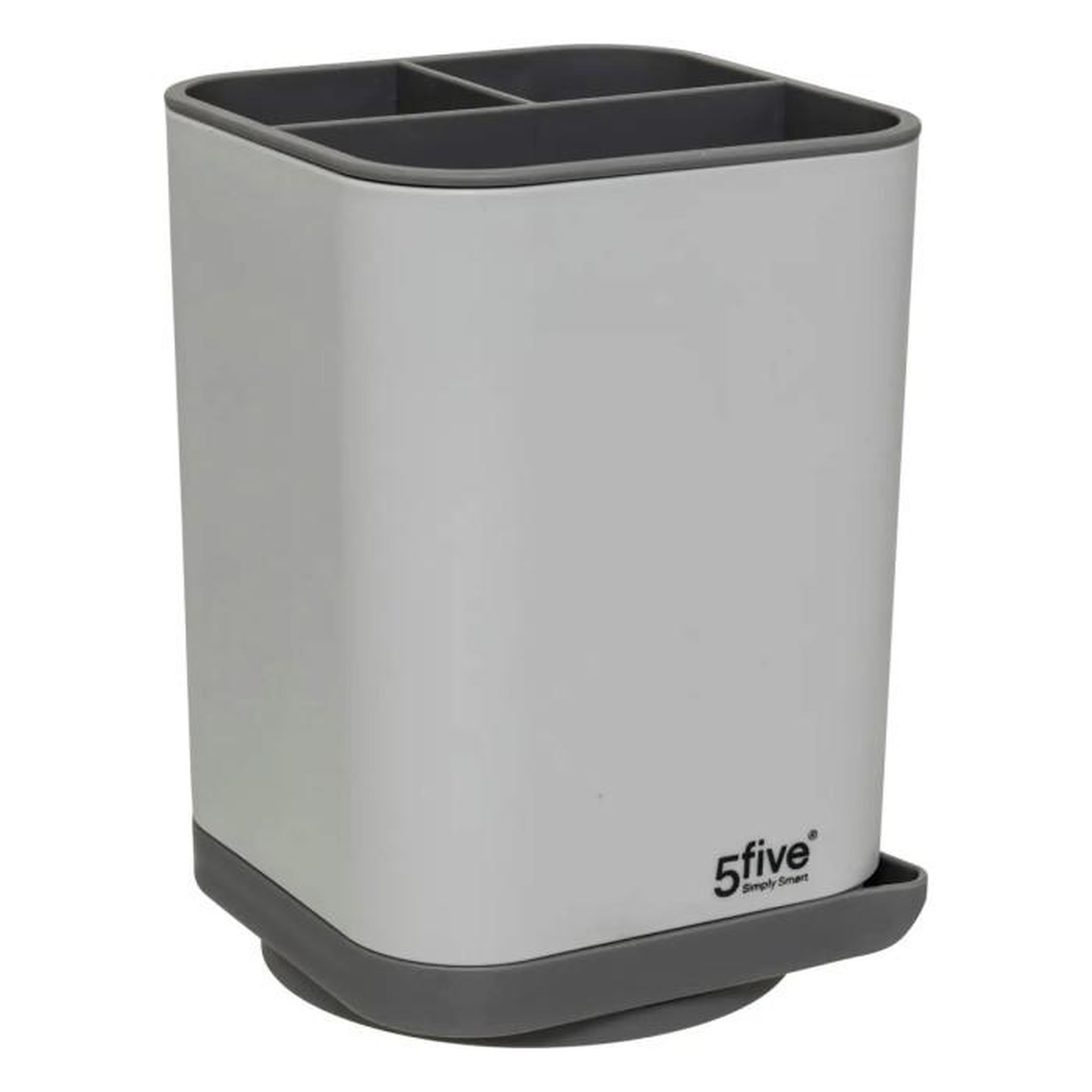 Voir la diapositive 1 : FIVE Pot Égouttoir à Ustensiles  Néo 2  18cm Gris
