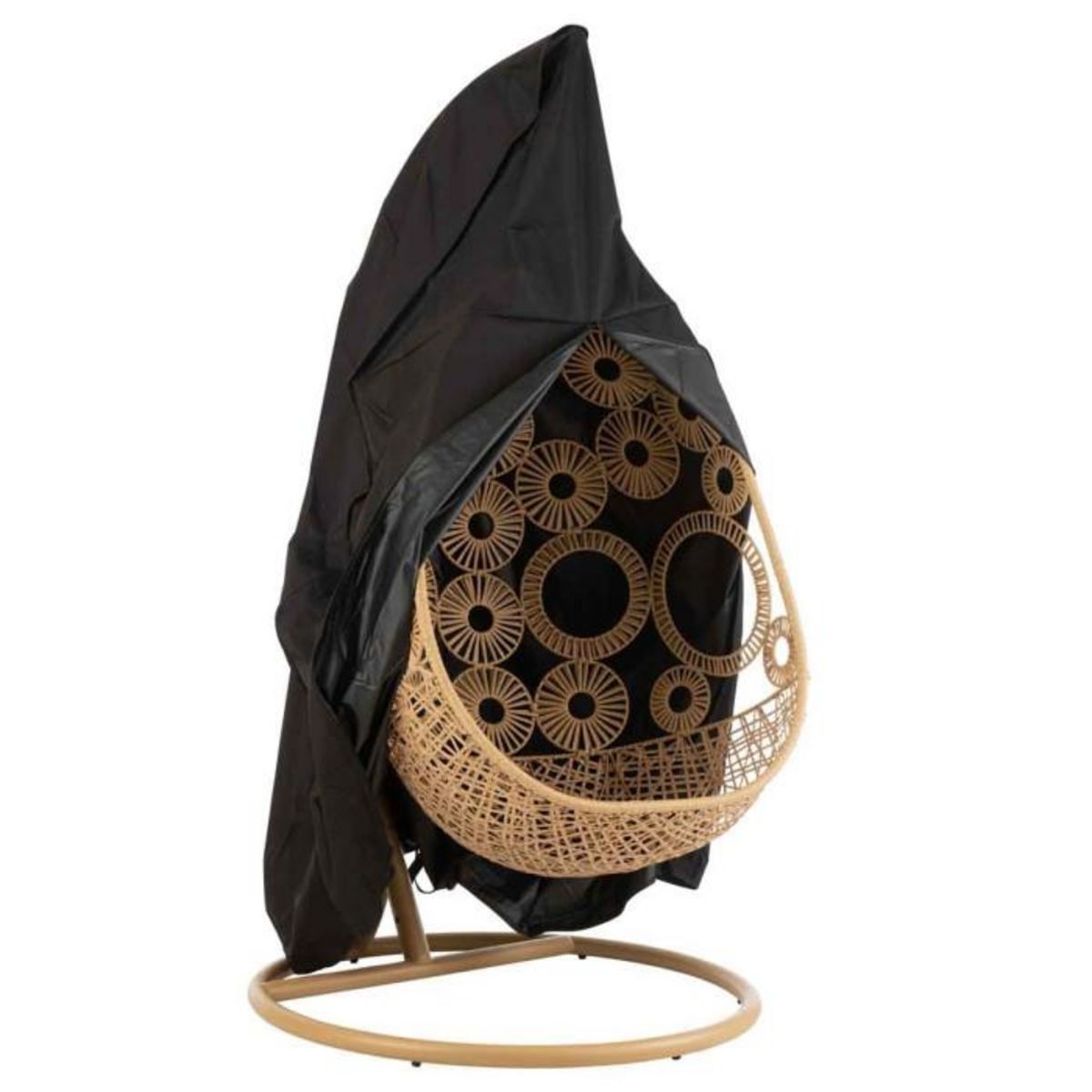 Paris Prix Housse de Protection pour Fauteuil  Bula  206cm Noir