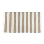 FUTURE HOME Tapis déco à rayures en jute et coton 60x120cm