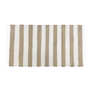Voir la diapositive 1 : FUTURE HOME Tapis déco à rayures en jute et coton 60x120cm