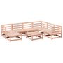 Voir la diapositive 2 : VIDAXL Salon de jardin 8 pcs bois massif sapin de douglas
