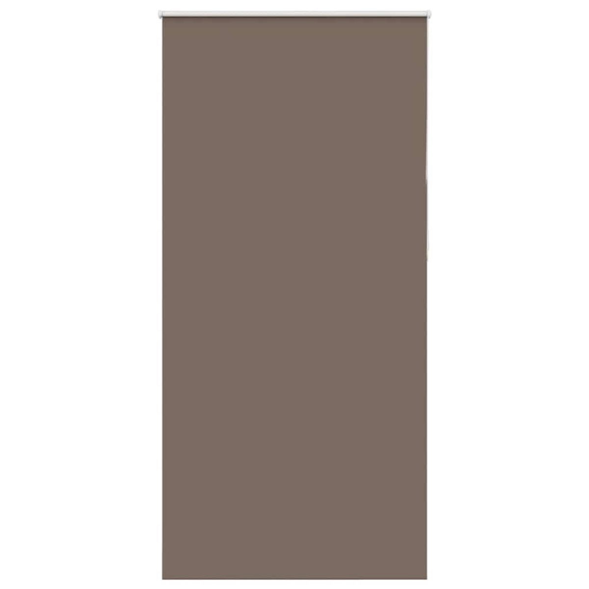 VIDAXL Store enrouleur occultant cafe 115x230cm largeur du tissu