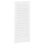 Voir la diapositive 2 : VIDAXL Porte d armoire à persiennes blanc 69x29,5 cm