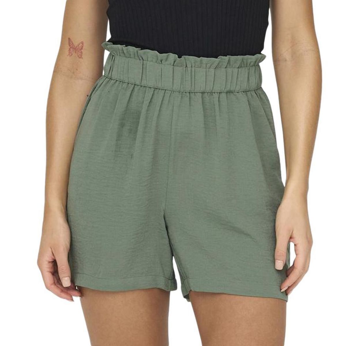 JACQUELINE DE YONG Short  Femme JDY Paperbag