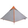 Voir la diapositive 5 : VIDAXL Tente de camping 2 personnes gris impermeable