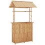 Voir la diapositive 3 : VIDAXL Mobilier de bar 3 pcs Bambou