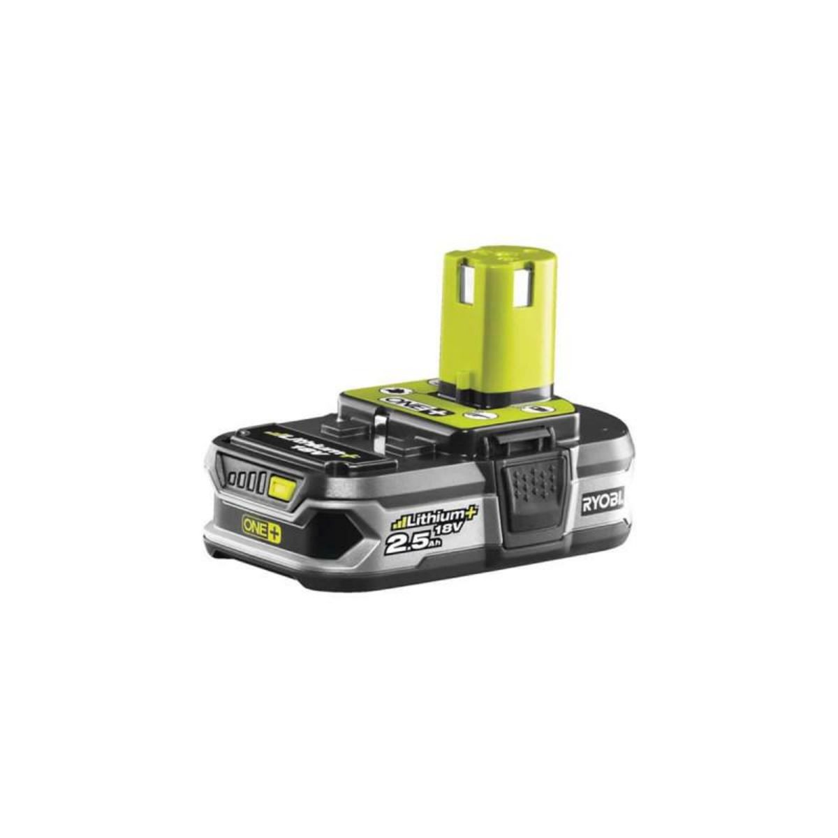 Ryobi Lot de 2 batteries RYOBI 18V Lithium-ion One+ 2,5 Ah - 1 chargeur rapide