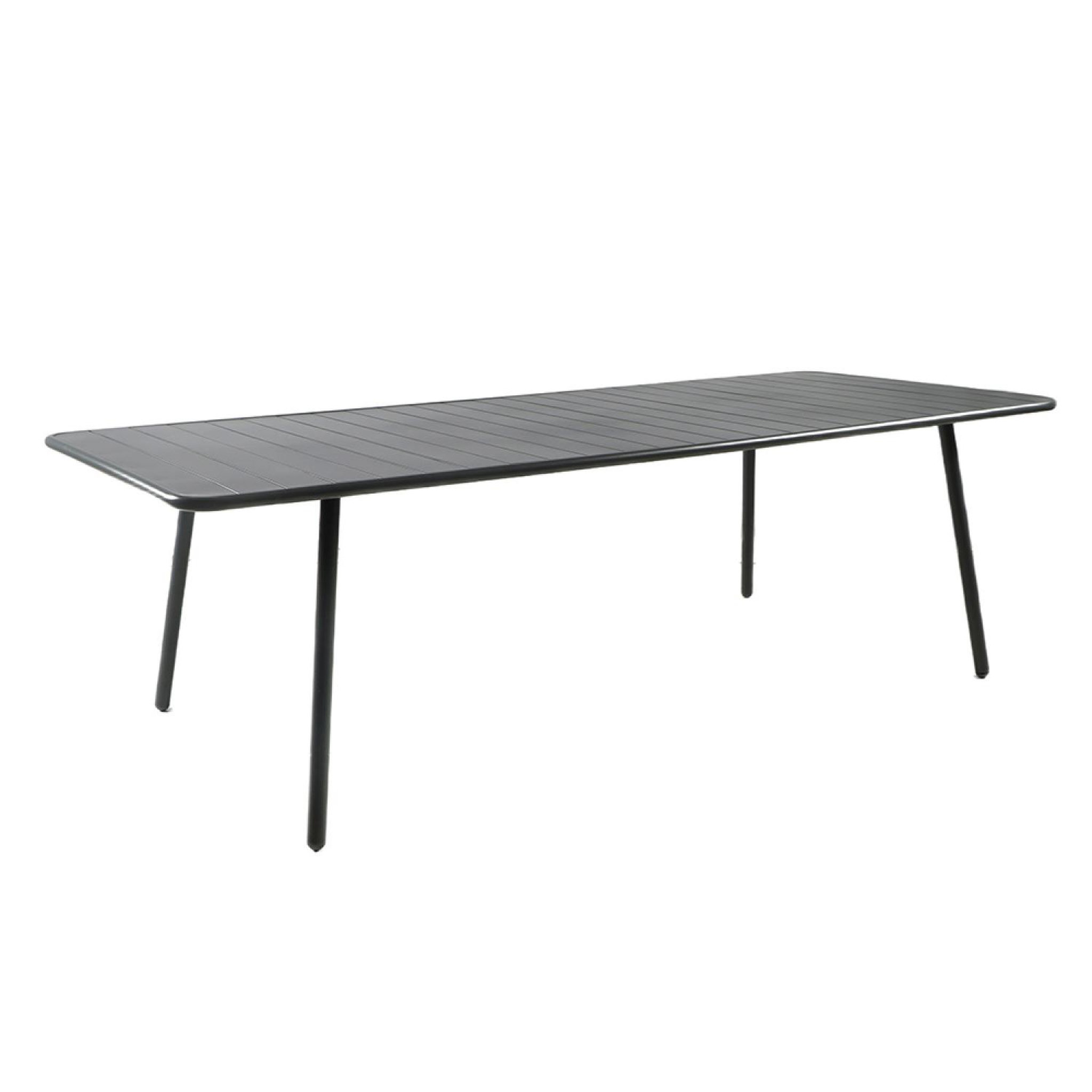CONCEPT USINE Table de jardin 10-12 places 234cm gris foncé bergame