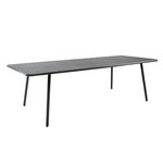 CONCEPT USINE Table de jardin 10-12 places 234cm gris foncé BERGAME