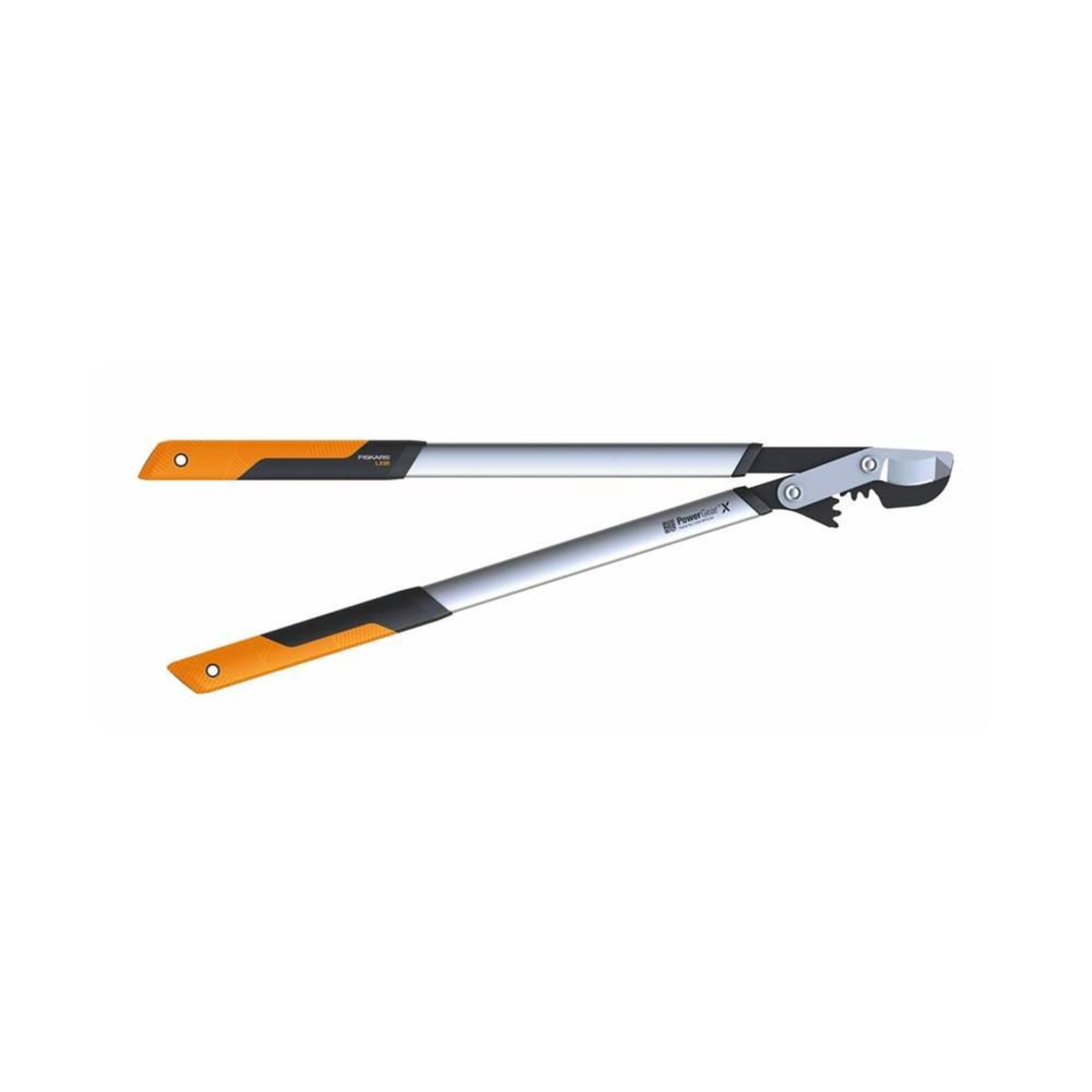 Fiskars Coupe-branches Powergear X - L à crémaillère et à lame franche 80 cm - Ø 50 mm