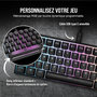 Voir la diapositive 5 : Corsair Clavier gamer K65 RGB MINI CHERRY MX Red Noir