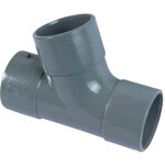 GIRPI Culotte d'évacuation à 67°30 femelle/femelle Ø 40 mm