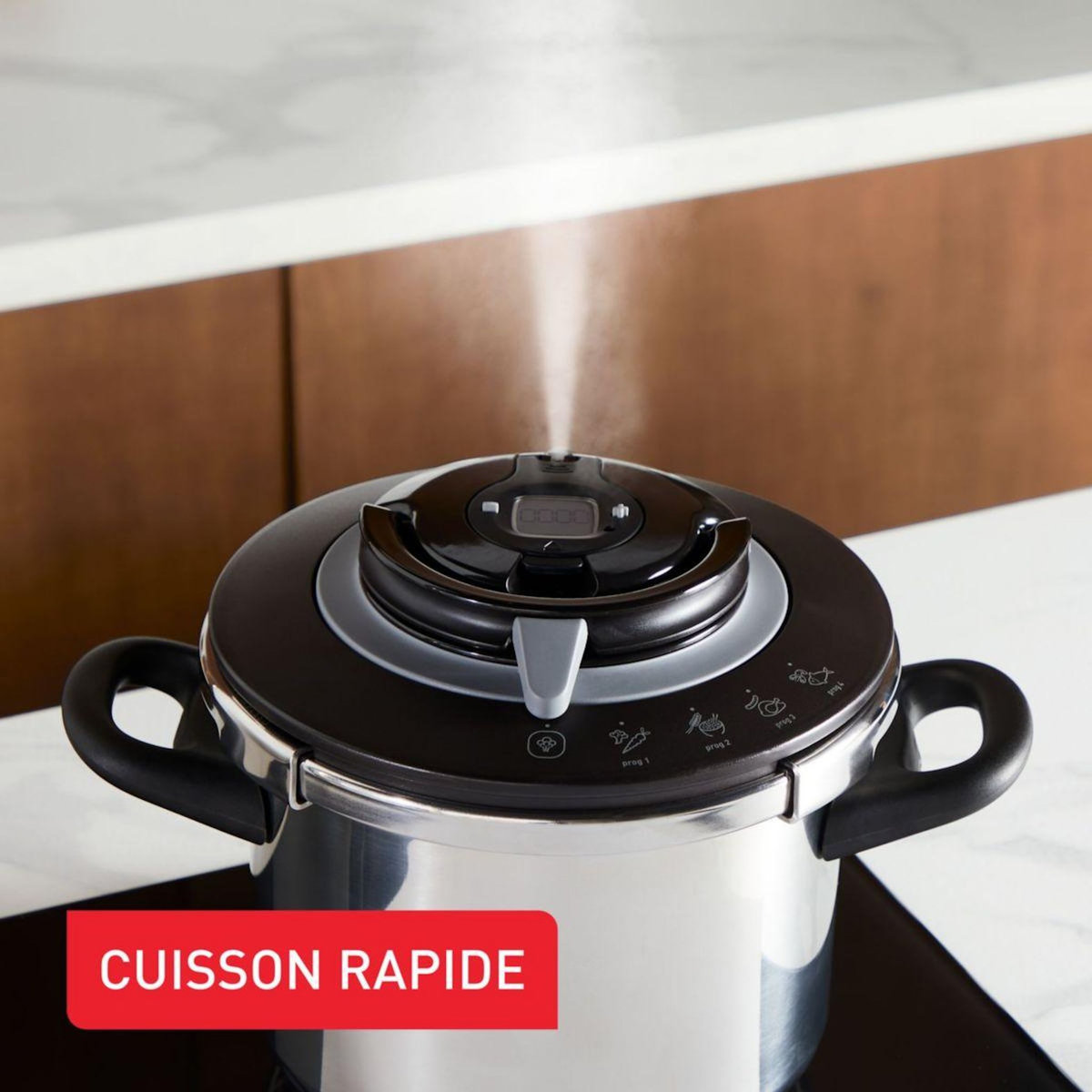 SEB Autocuiseur Clipso+ Chef 6L