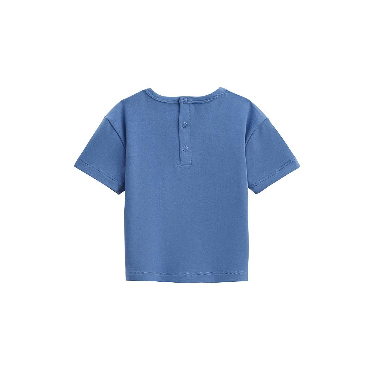Petit Béguin Ensemble enfant t-shirt et pantalon en gaze de coton Mexico