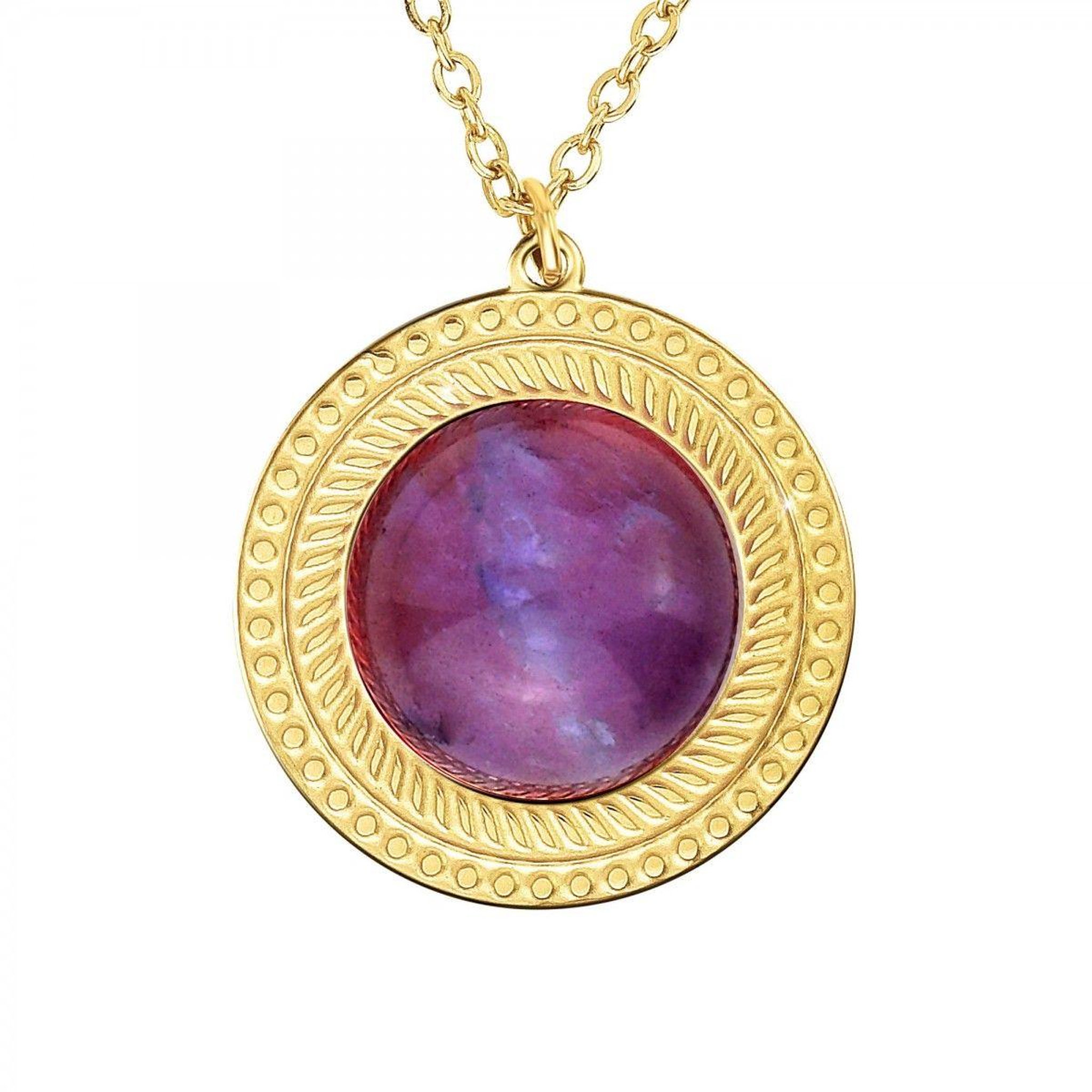 SC BOHEME Collier SC Bohème orné d'une pierre naturelle