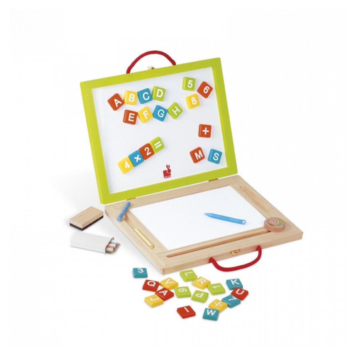 Juratoys-Janod JANOD Tableau Magic 4 en 1