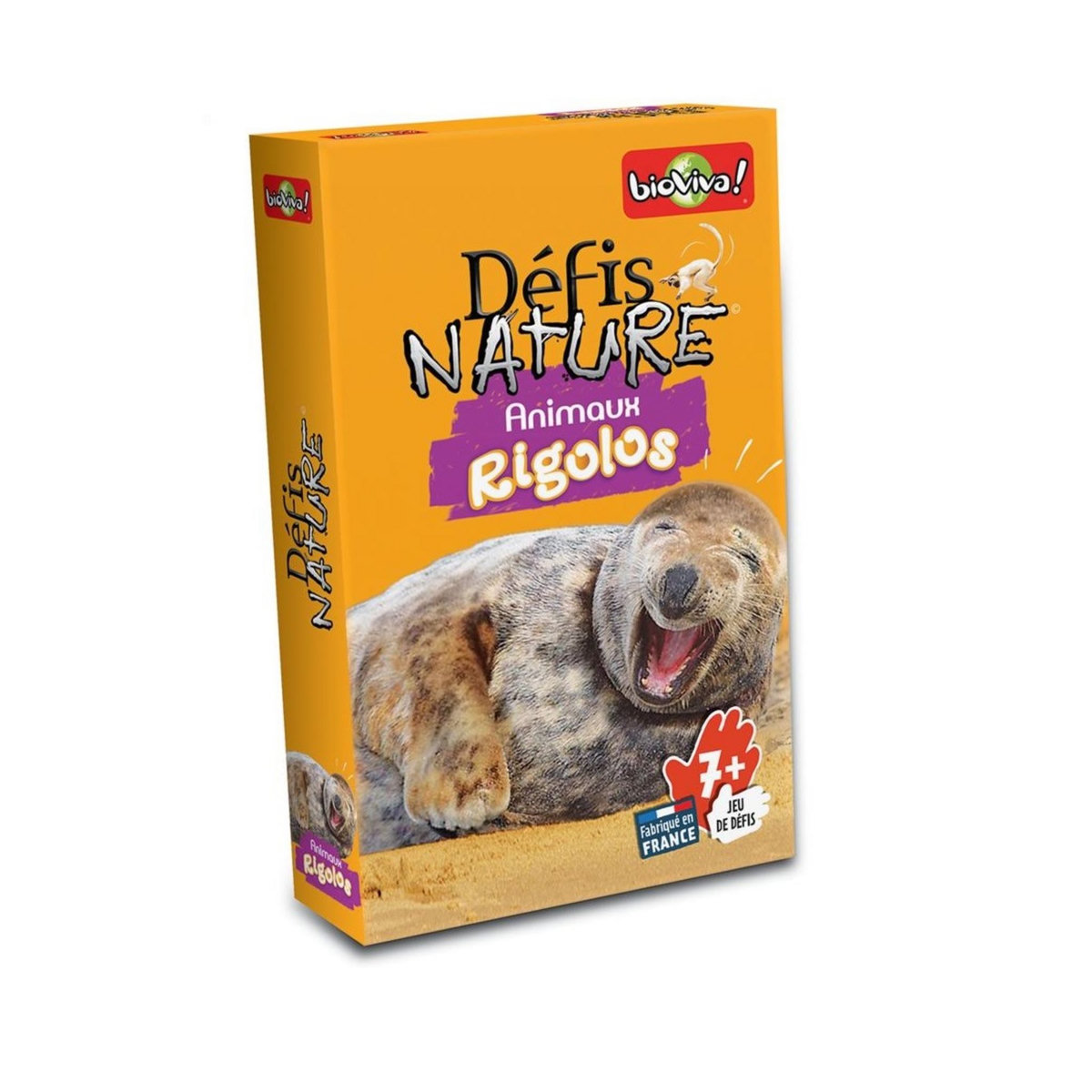 BIOVIVA Jeu Défis Nature - Animaux rigolos