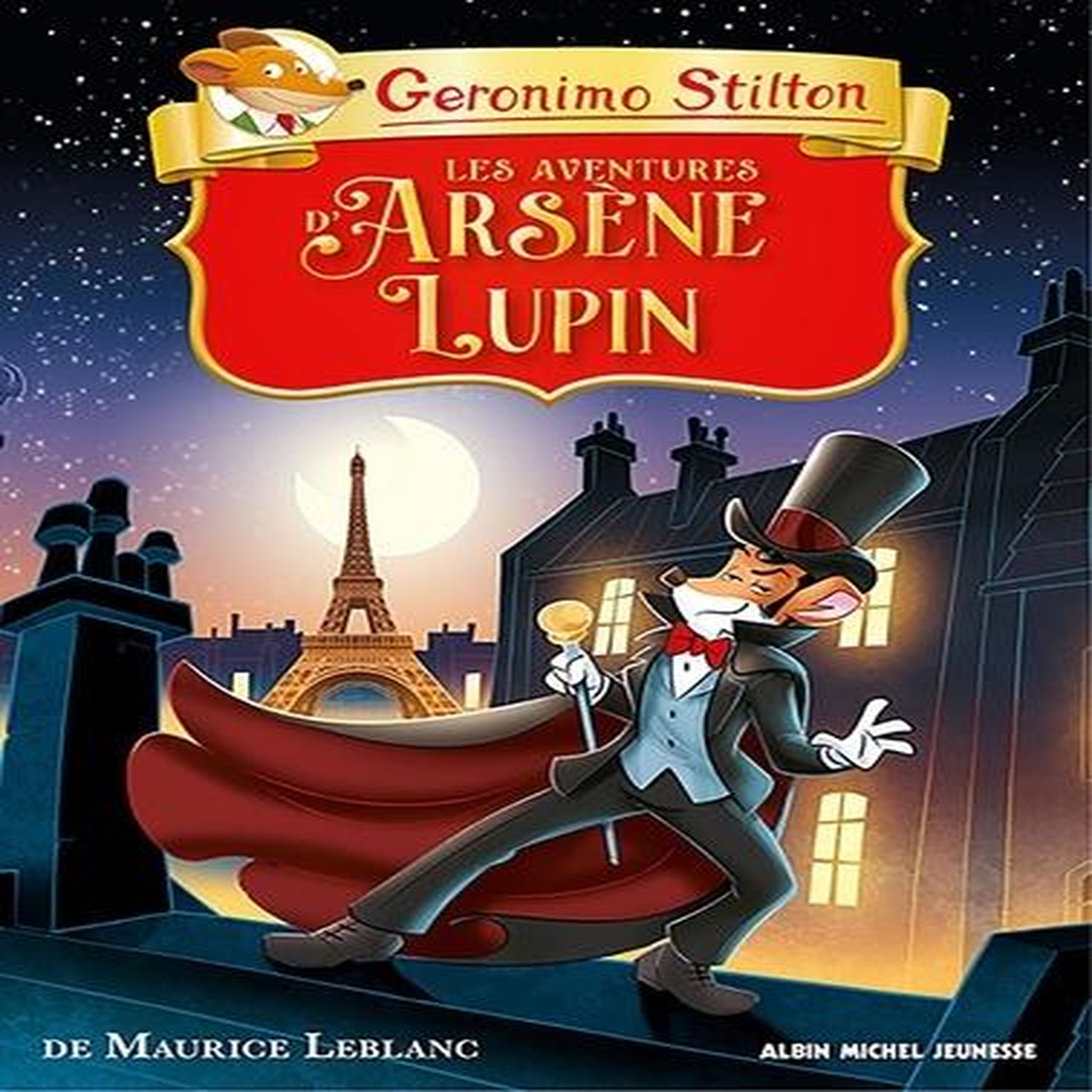 GERONIMO STILTON PRESENTE : LES AVENTURES D'ARSENE LUPIN, Stilton Geronimo