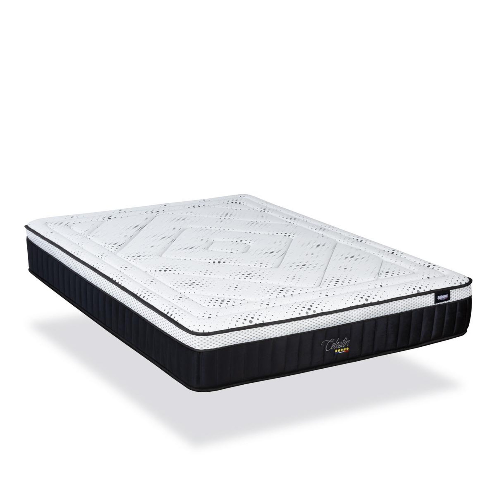 Voir la diapositive 4 : BELLECOUR BELLECOUR LITERIE | Ensemble CELESTIN 2.0 | Matelas Mémoire de forme + Sommier Bois