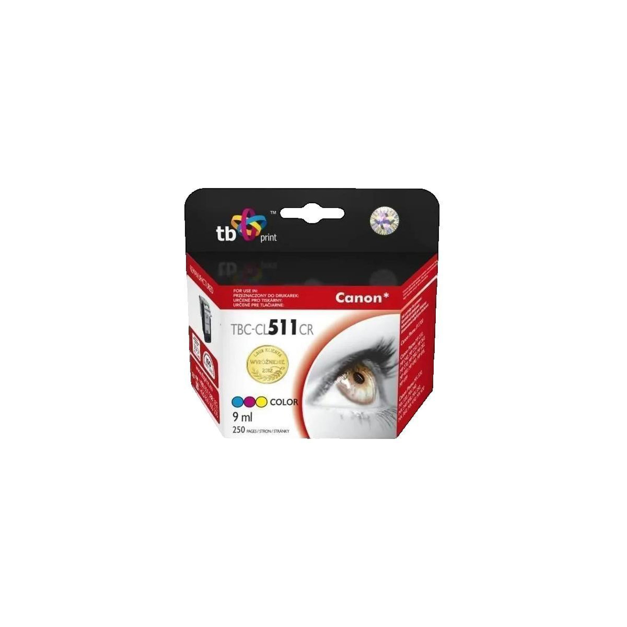 Canon Cartouche d'encre TB-Print TBC-CL511CR couleur bleu