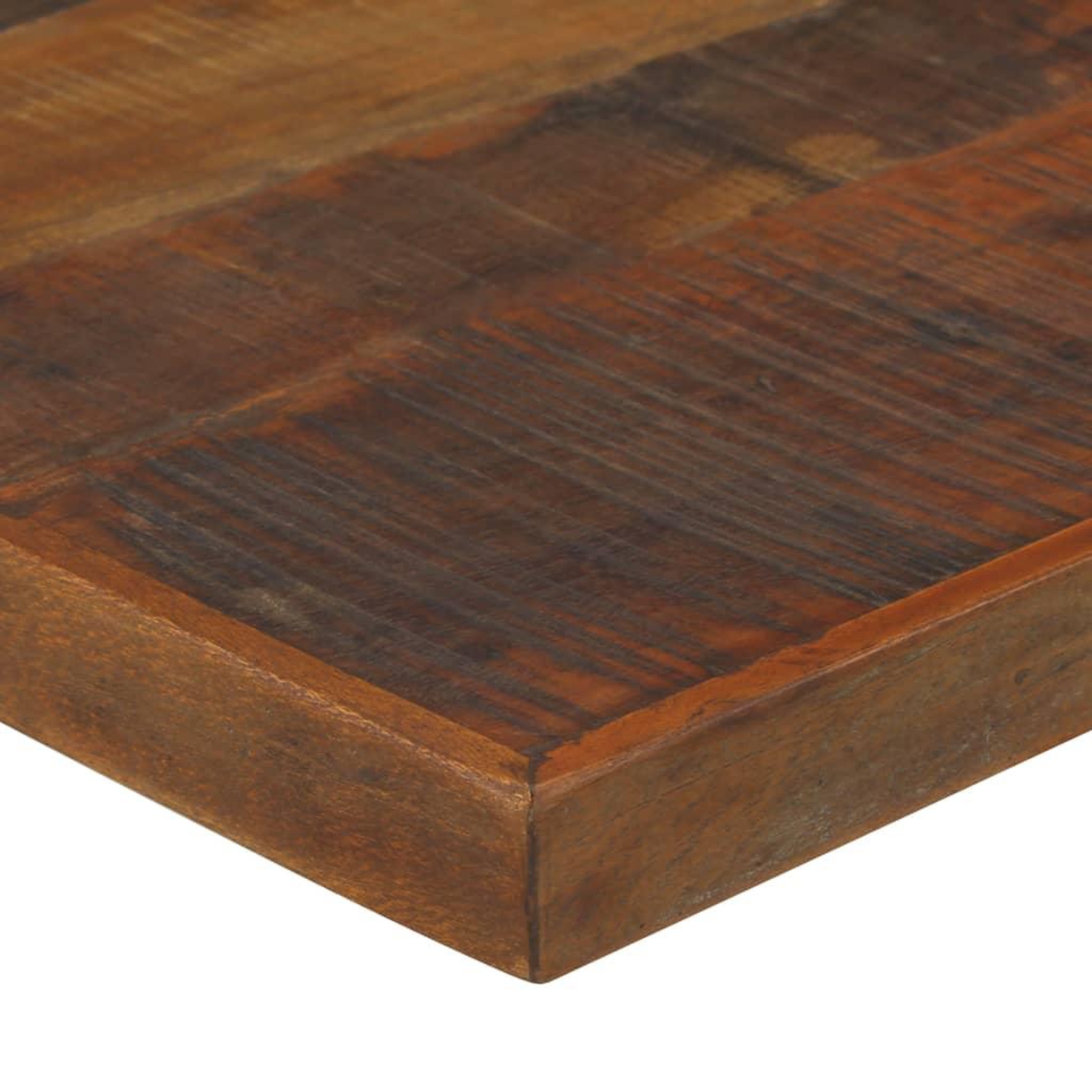 Voir la diapositive 4 : VIDAXL Table de bar Bois de recuperation massif Marron fonce
