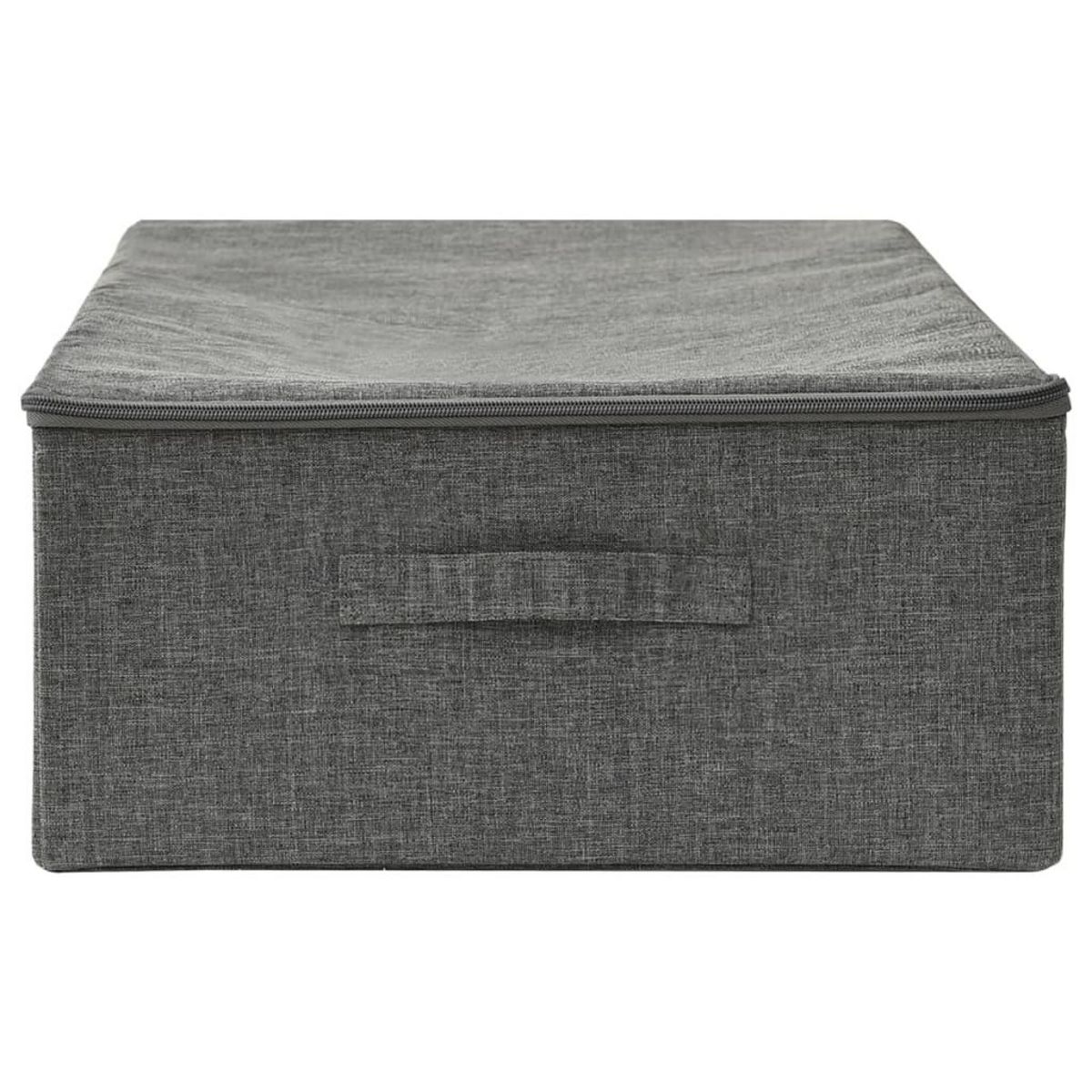 VIDAXL Boîte de rangement Tissu 70x40x18 cm Anthracite