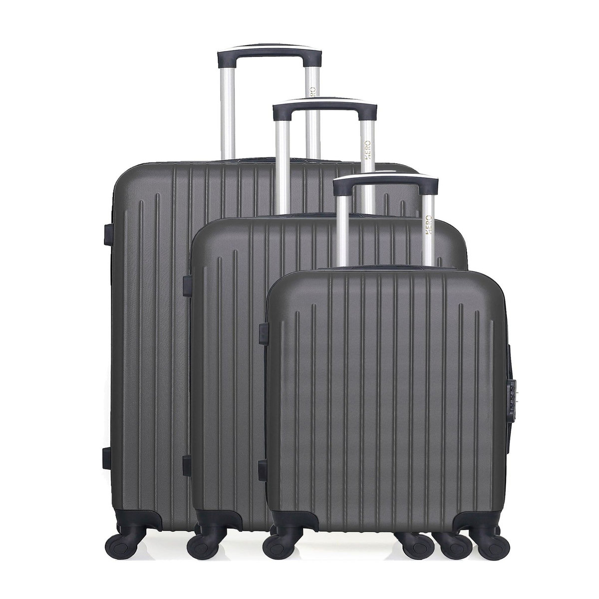 HERO HERO - Set de 3 Valises CARPATES 75 cm 4 Roues
