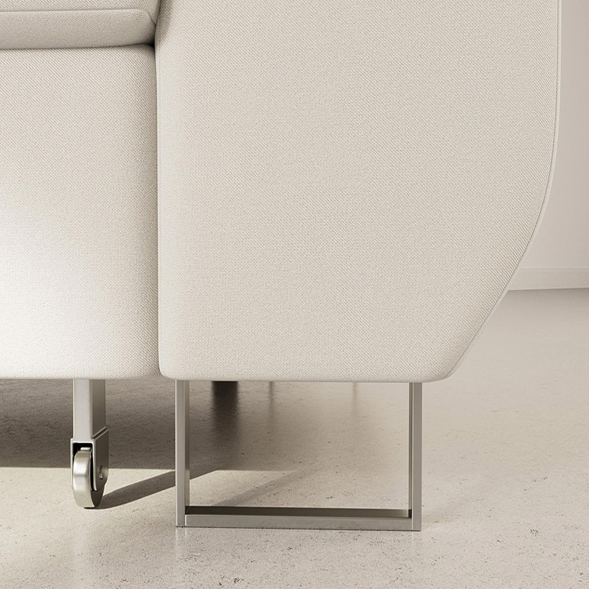 Voir la diapositive 4 : BEST MOBILIER Pablo - canapé d'angle gauche - 6 places - convertible avec coffre et têtières réglables - en velours