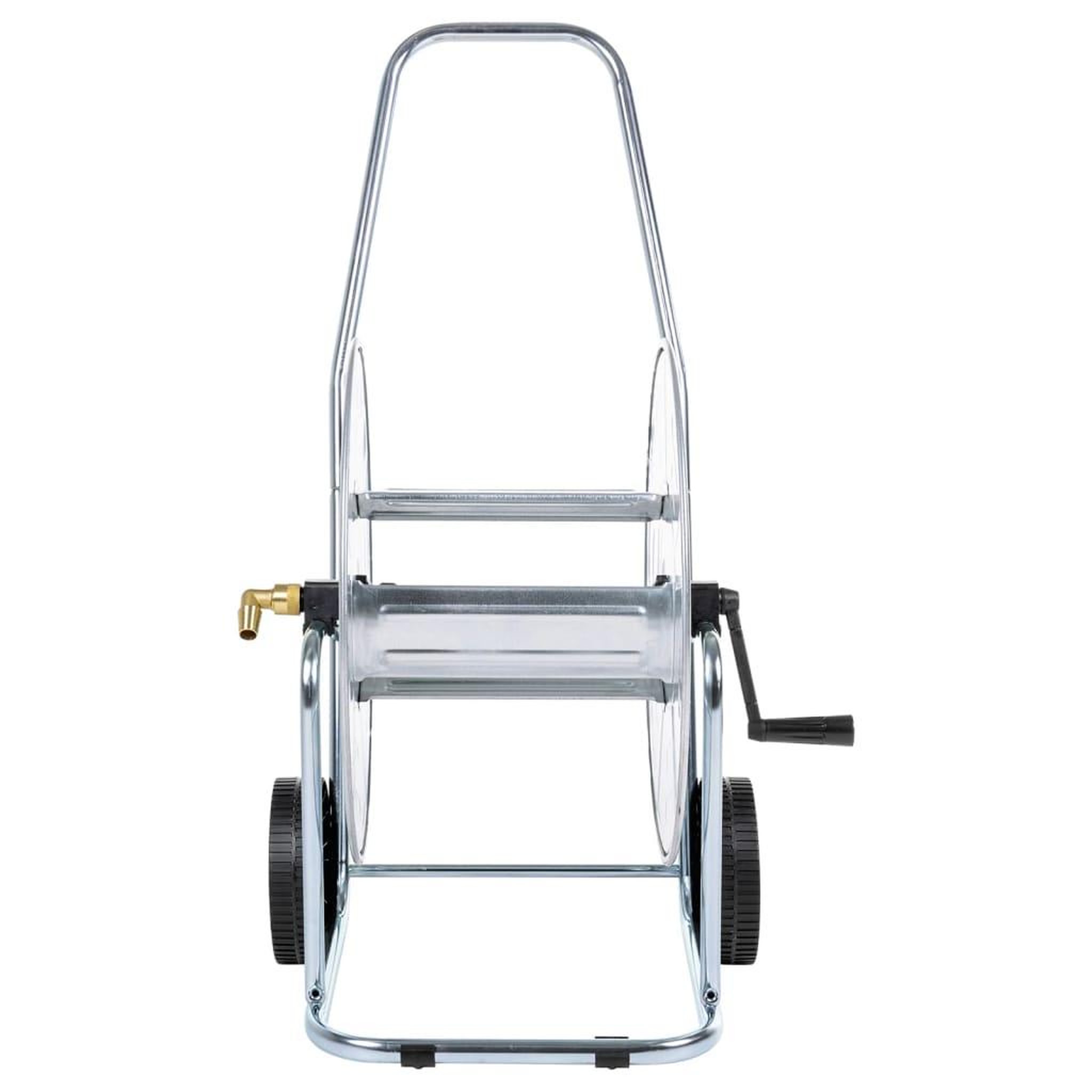 Voir la diapositive 3 : VIDAXL Chariot d'enrouleur pour tuyau de 80 m 3/4  acier