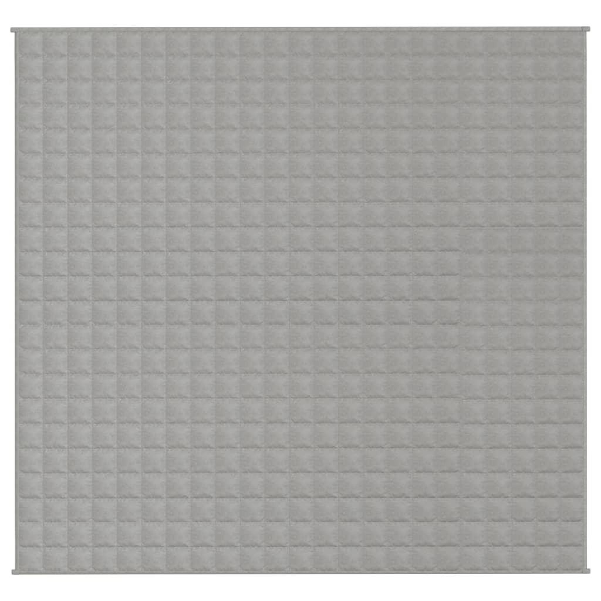 Voir la diapositive 3 : VIDAXL Couverture lestee Gris 220x235 cm 15 kg Tissu