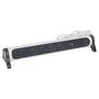 Voir la diapositive 5 : Trefiliaction  Rallonge 5x2P+T Surface - inter, cordon 1,5m, parafoudre et USB A+C- blanc/gris