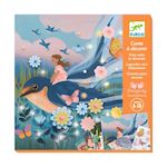 Djeco CONTE A DECORER - Poucelina