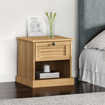 VIDAXL Table de chevet VIGO 42x35x42 cm bois de pin massif
