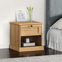 Voir la diapositive 1 : VIDAXL Table de chevet VIGO 42x35x42 cm bois de pin massif