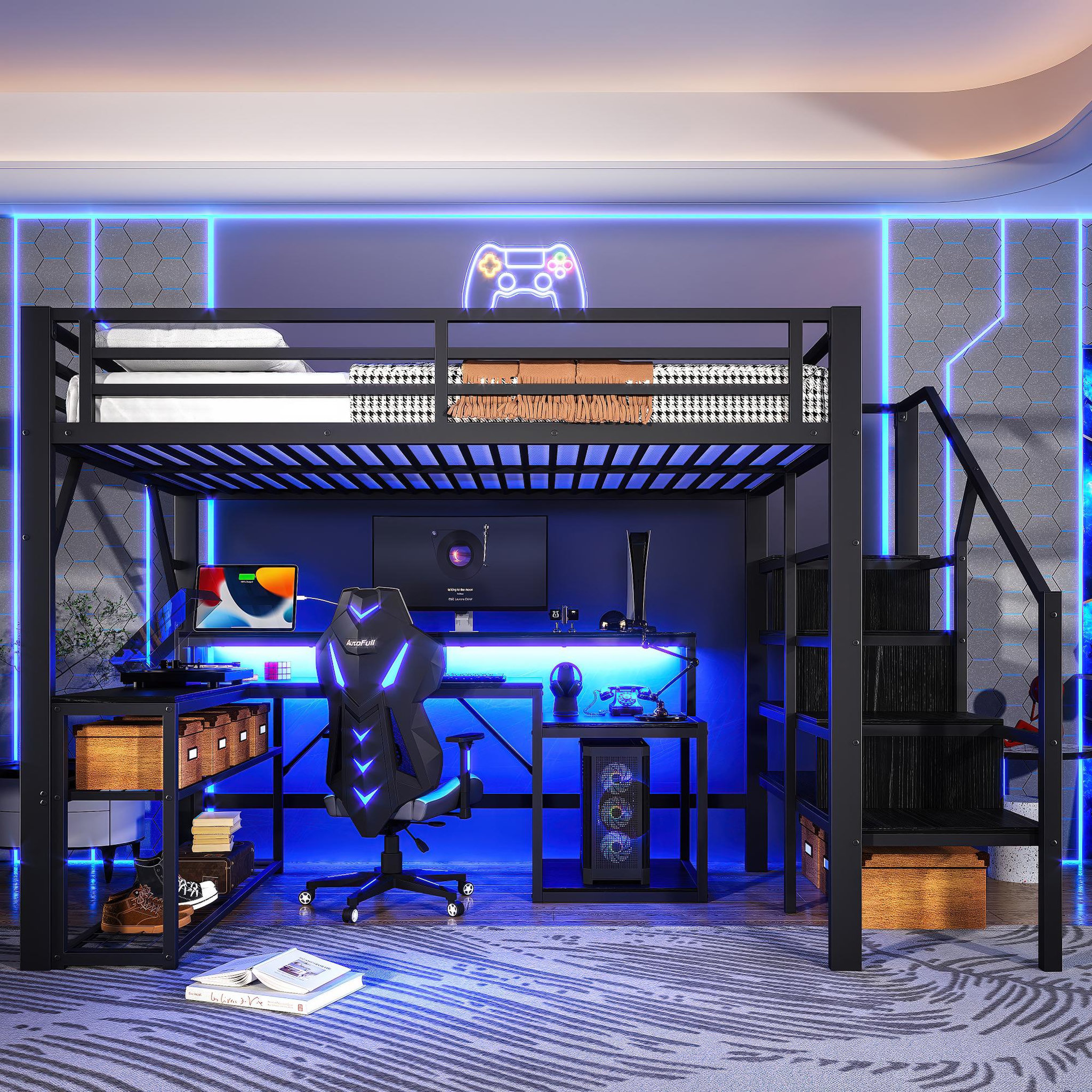 Voir la diapositive 2 : MERAX Lit mezzanine