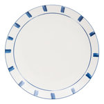 SECRET DE GOURMET Lot de 6 Assiettes Plates  Océania  27cm Bleu