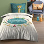 Voir la diapositive 1 : Lovely Casa Housse de couette 140x200 Amis + 1 taie coton 57 fils