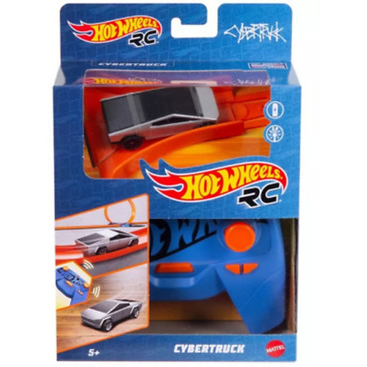 HOT WHEELS Hot Wheels Véhicule Radiocommandé au 1:64e - Tesla Cyber Truck