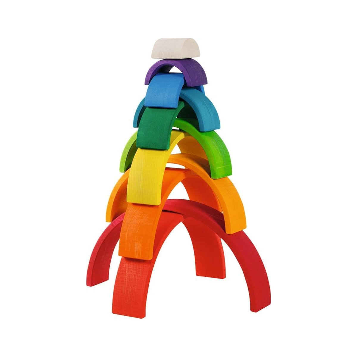 Goki Evolution - Blocs arc-en-ciel 11 pièces bois