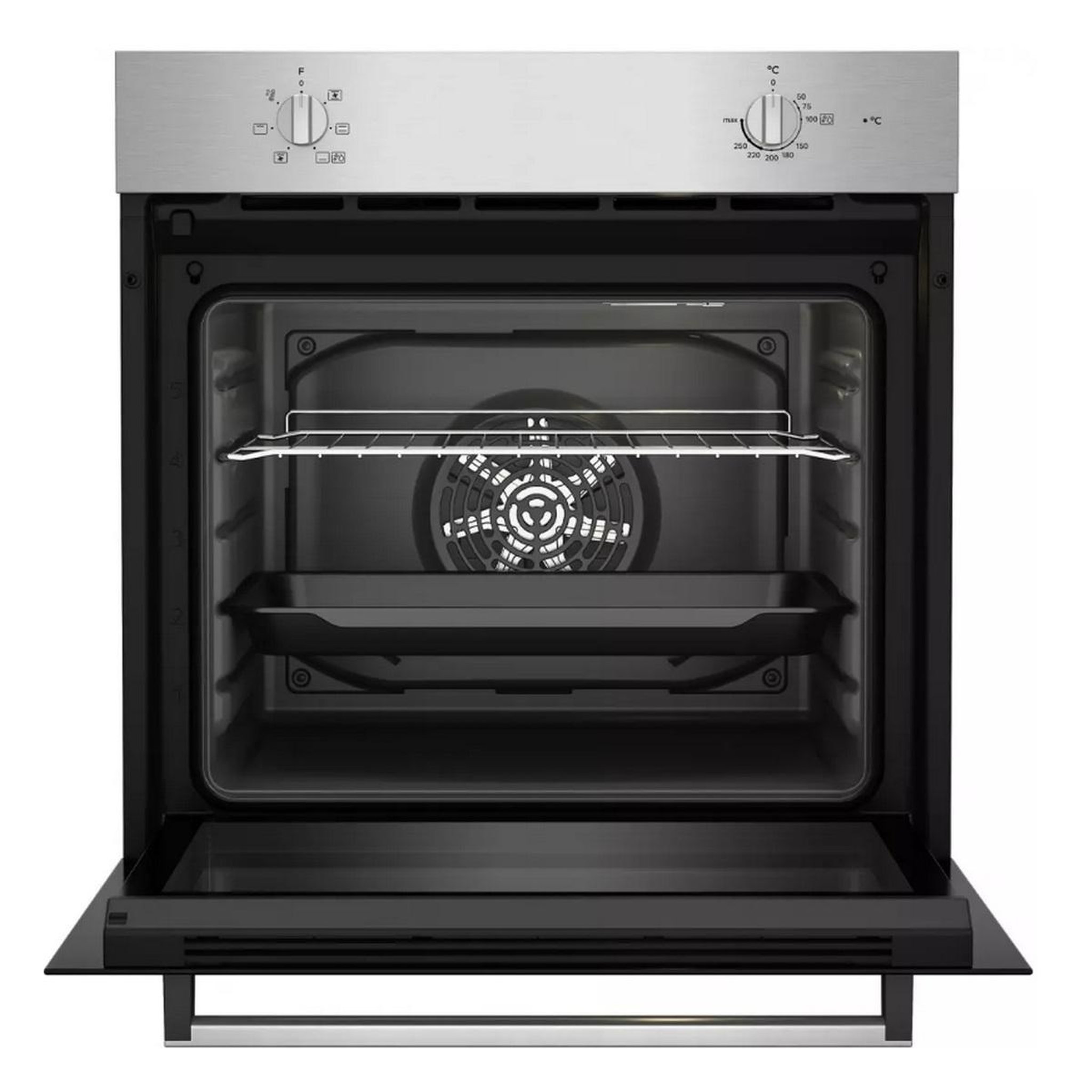 Voir la diapositive 3 : Indesit Four encastrable multifonction 66l 2500w inox - ib25rex