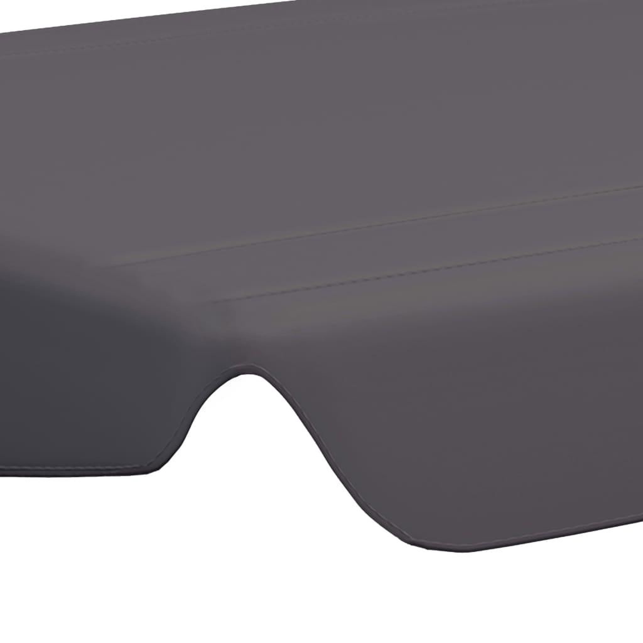 Voir la diapositive 5 : VIDAXL Toit rechange balançoire anthracite 150/130x105/70 cm
