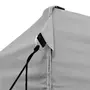 VIDAXL Tente de reception pliable 3 x 6 m Anthracite