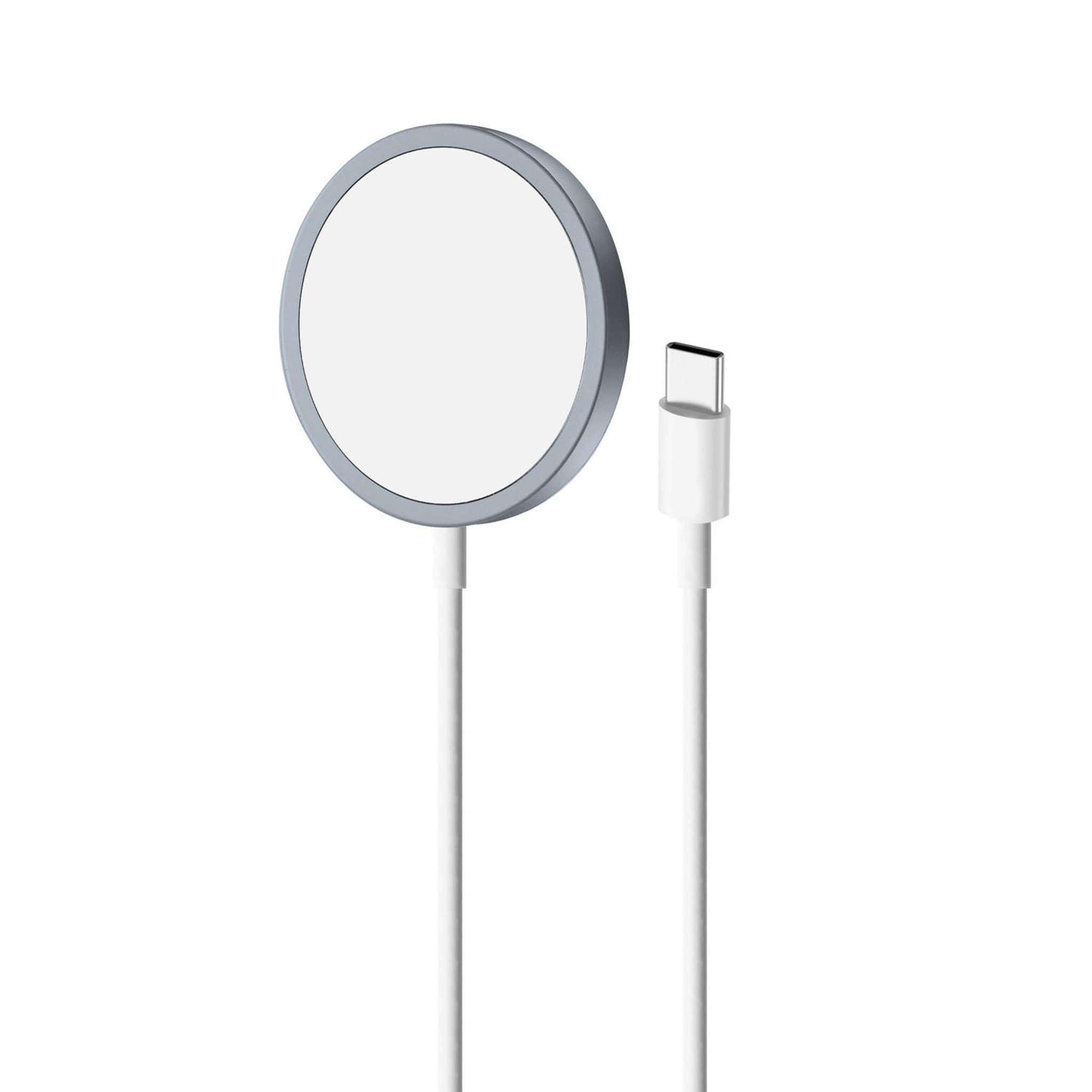 Puro PURO CUSBCMAG1LBLUE chargeur d'appareils mobiles Smartphone Bleu USB Recharge sans fil Intérieure