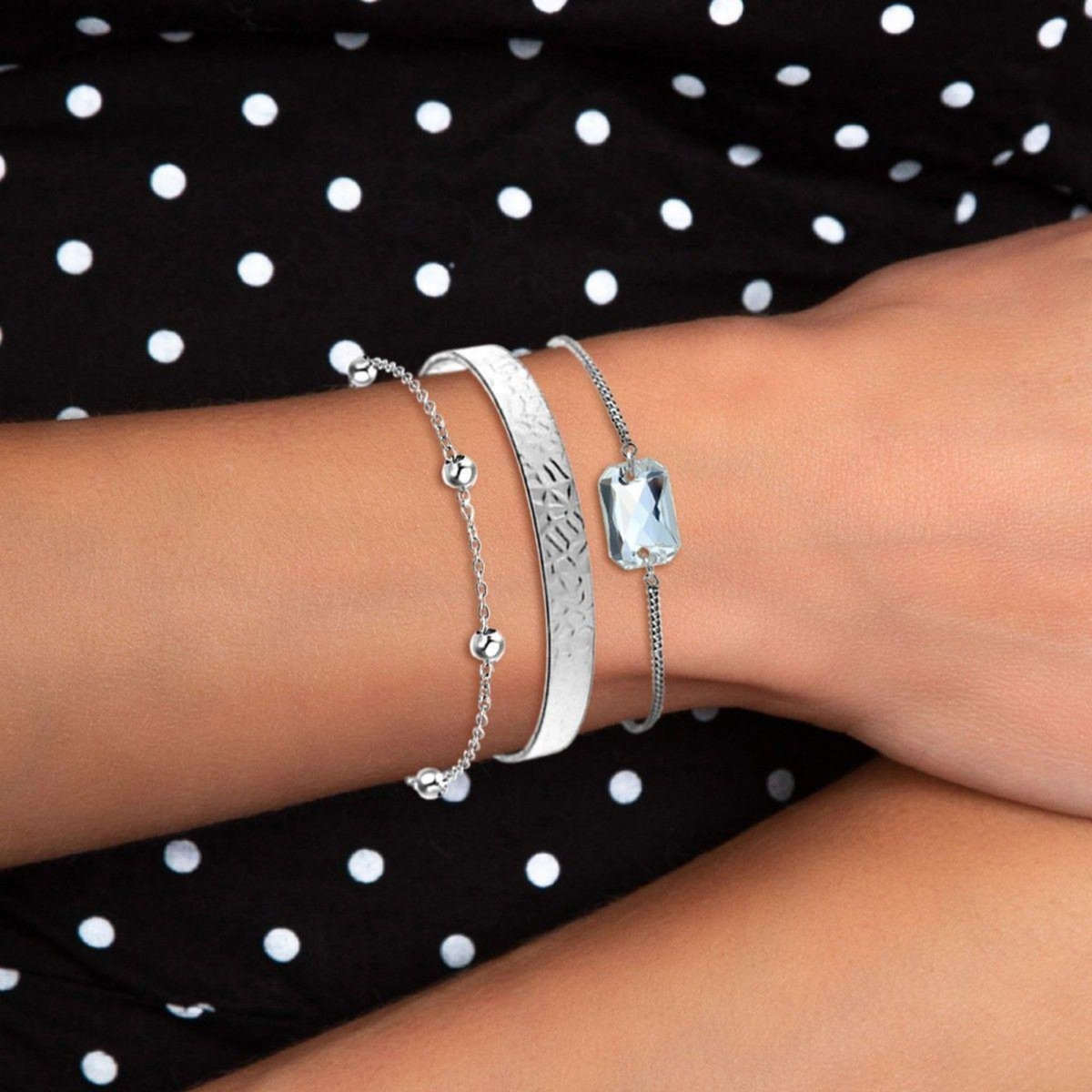 SC CRYSTAL Set de 3 bracelets par SC Crystal®
