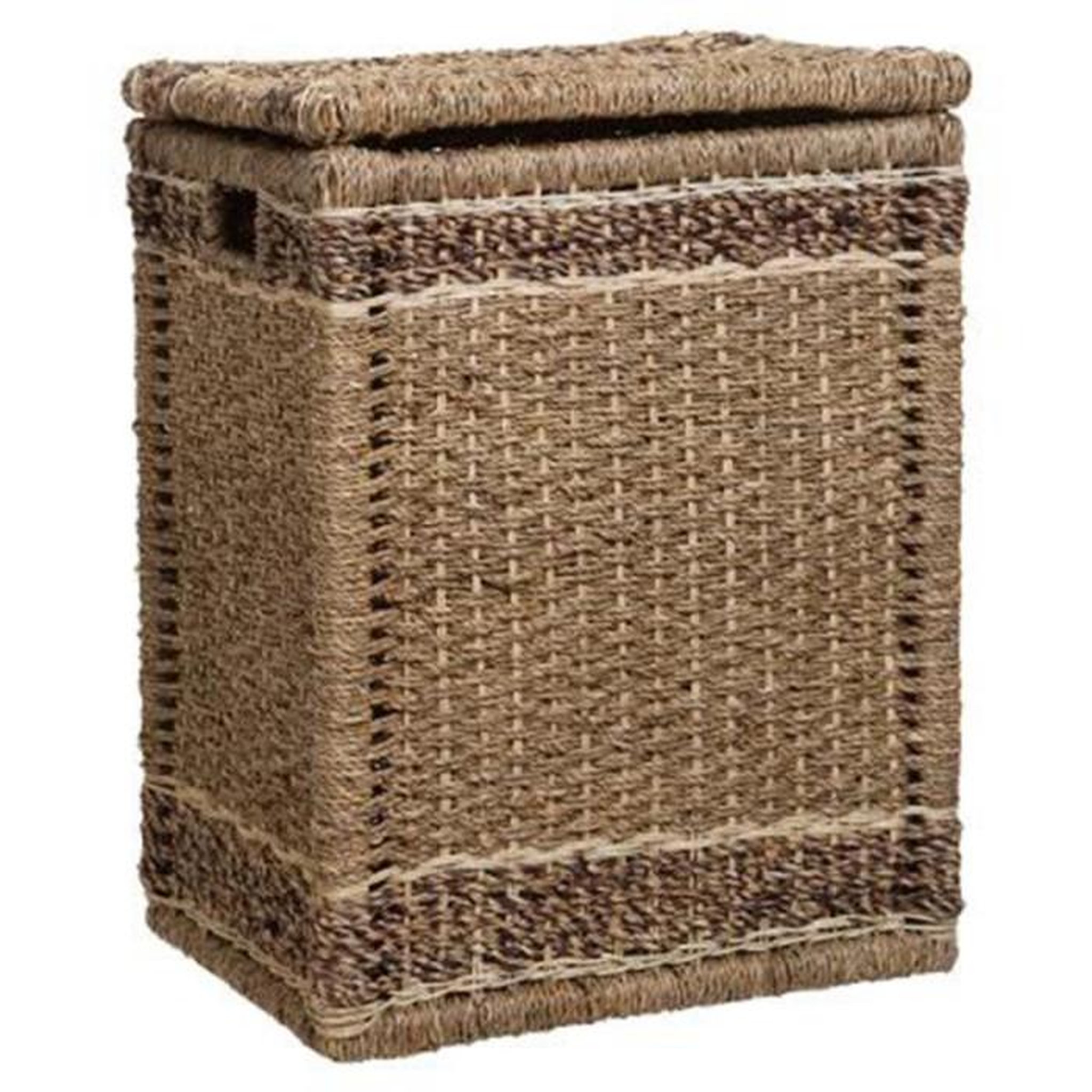 Voir la diapositive 6 : ATMOSPHERA Lot de 5 paniers rangement  tressé  60cm naturel